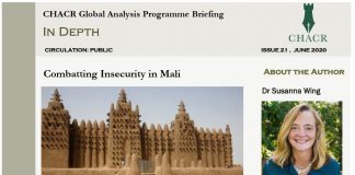 Combating Insecurity in Mali